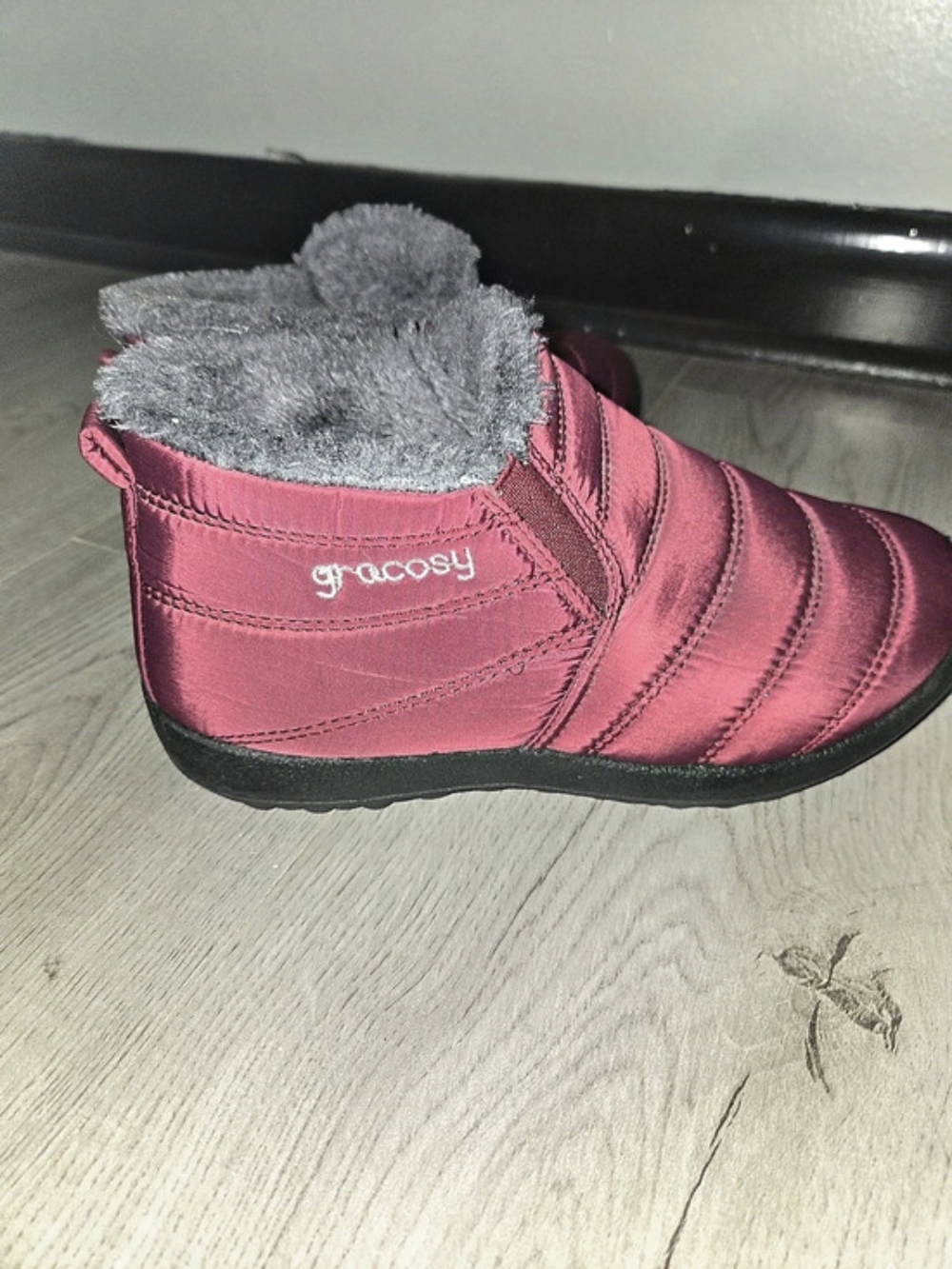 gracsy Kids Pink Winter Boots